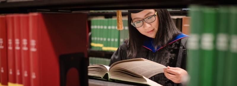 Students Study In Library