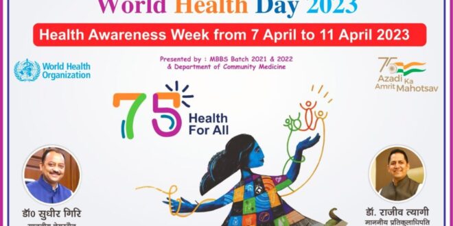 Health Awareness Week - Venkateshwara Group of Institution