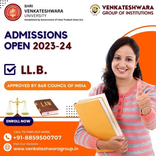 LLB Course fees Government vs. Private Colleges Admission 2024 Venkateshwara Group of Institution