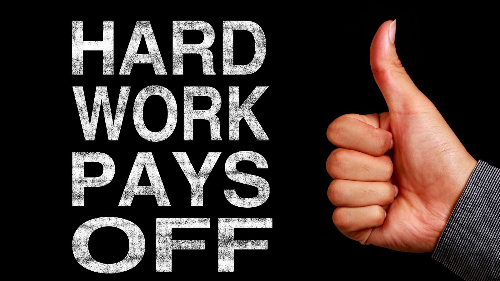 Is hard work important
