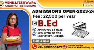 UP B.Ed counselling 2023 DIRECT ADMISSION IN B.ED COLLEGES IN MEERUT