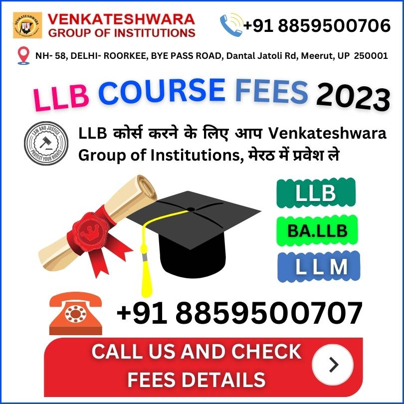 LLB COURSE FEES IN PRIVATE COLLEGES