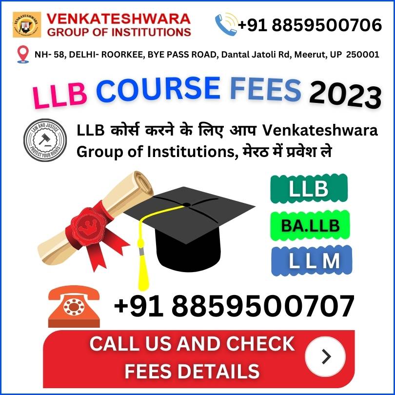 LLB from IGNOU Bachelor of Law Admission 2024, Eligibility and Course Details Venkateshwara