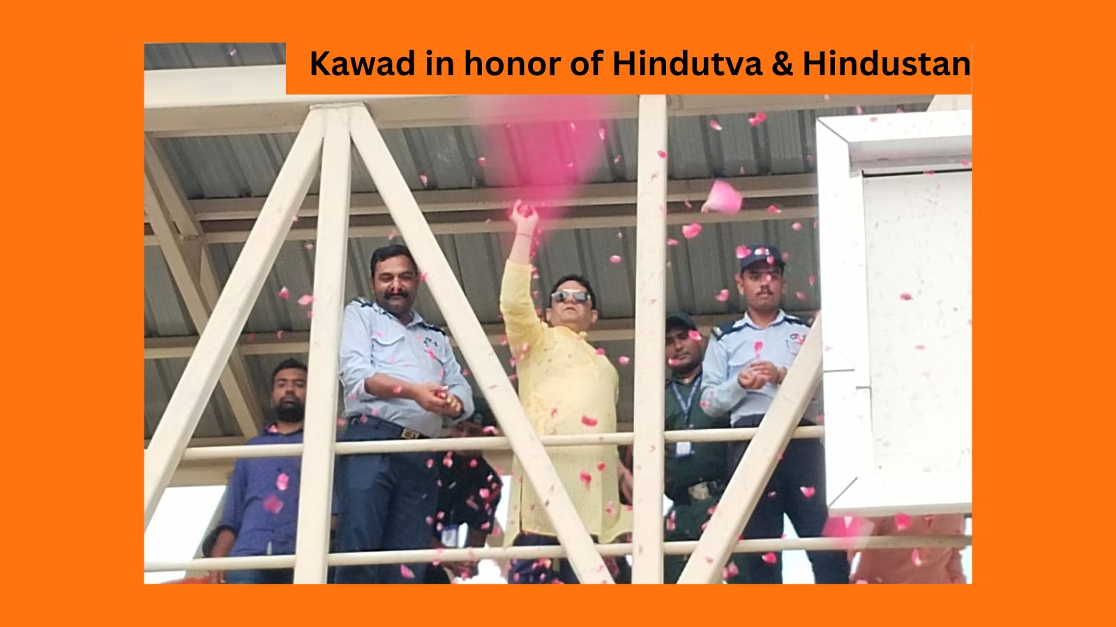 Kawad in honor of Hindutva & Hindustan