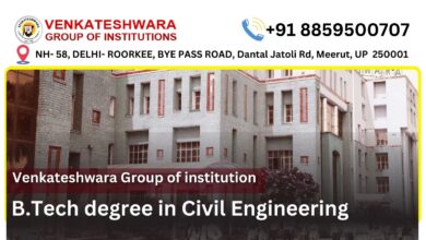 B.Tech degree in Civil Engineering
