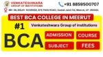 Top-Ranked BCA Colleges in Meerut