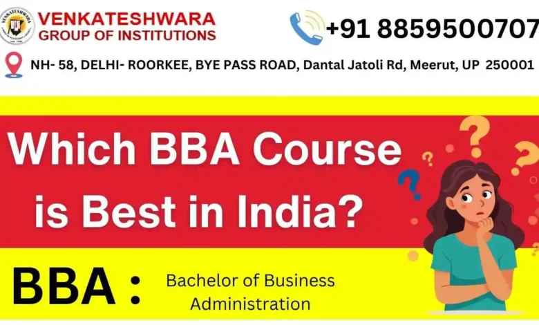 Which BBA Course in best in india