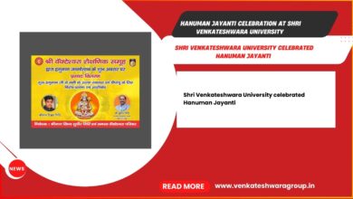 Hanuman Jayanti celebration at Shri Venkateshwara University