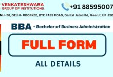 BBA FULL FORM