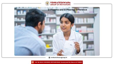D Pharma and B Pharma difference