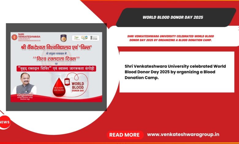World Blood Donor Day 2025