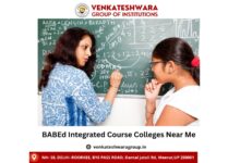 BABEd integrated course colleges near me