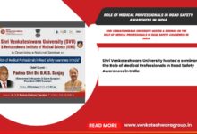 Role of Medical Professionals in Road Safety Awareness in India