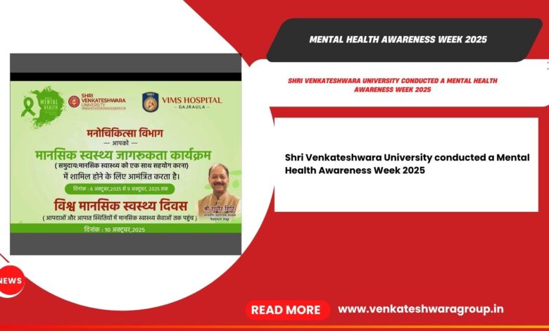 Mental Health Awareness Week 2025