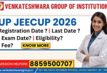 JEECUP 2026: Registration, Exam Date, Online Application Form, Courses, Fees, Last date, Syllabus, Exam Pattern