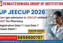 Can I get admission in JEECUP without NEET for Pharmacy