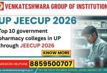 Top 10 government pharmacy colleges in UP through JEECUP 2026