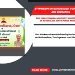 Symposium on Nationalism Youth power and Education